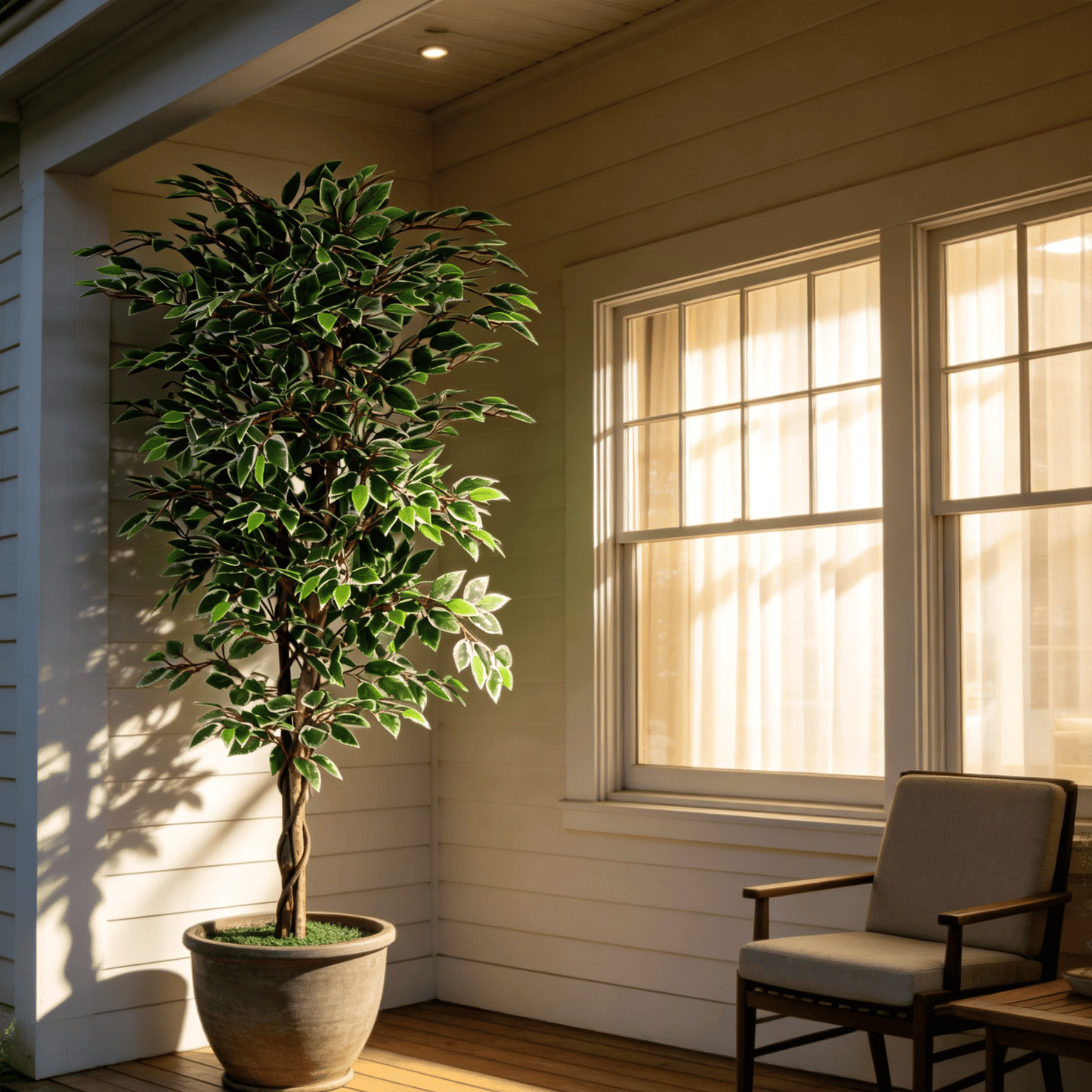 Variegated Ficus Tree