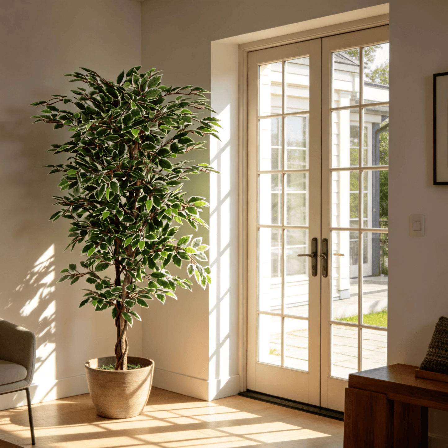 Variegated Ficus Tree